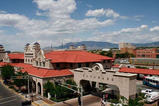 Alvarado Hotel site today