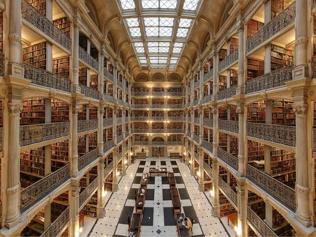 George Peabody Library today