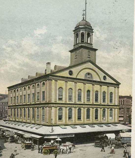 Faneuil Hall, c. 1900