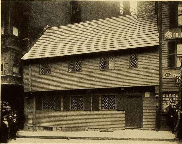 Paul Revere House, 1912