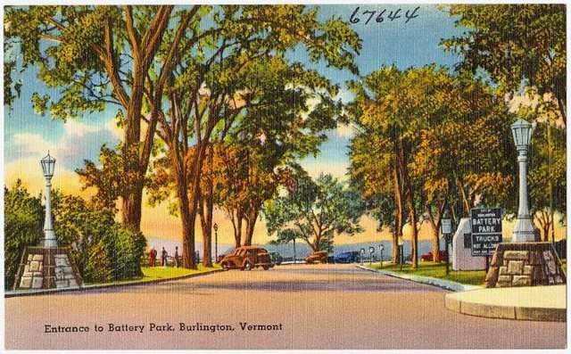 Battery Park, About 1940
