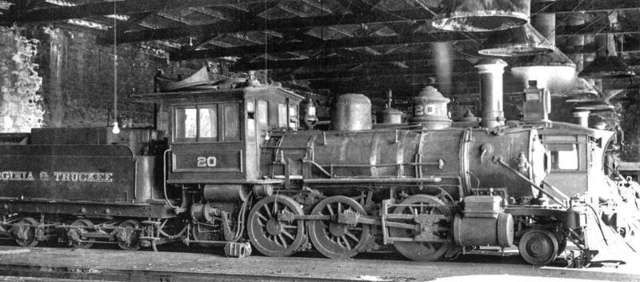 Nevada State Railroad Museum, Before 1931