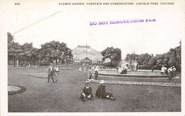 Lincoln Park Conservatory, 1914