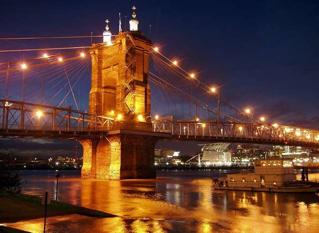 Roebling Suspension Bridge today