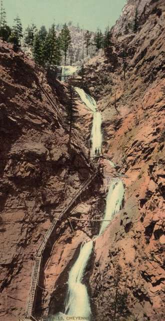 Seven Falls, About 1900