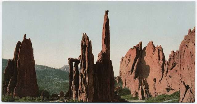 Garden of the Gods, About 1900