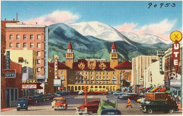 Pikes Peak, About 1953