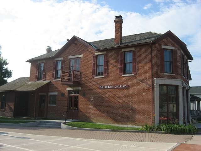 Wright Cycle Company Building today