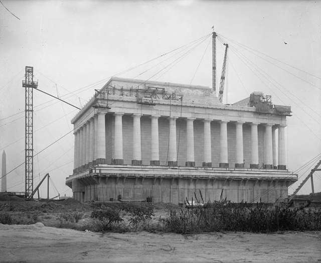 Lincoln Memorial, 1917
