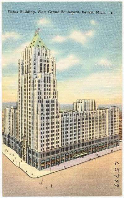 Fisher Building, 1930s