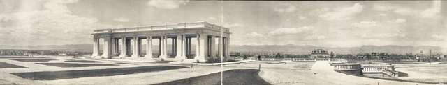 Cheesman Memorial Pavilion, About 1911
