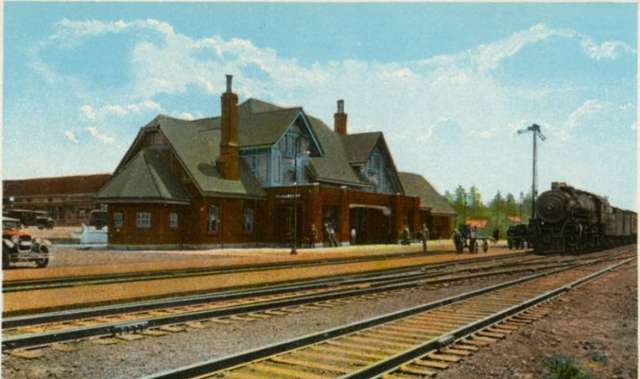 Flagstaff Depot, 1926