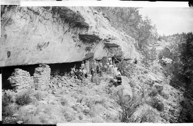 Walnut Canyon, About 1900