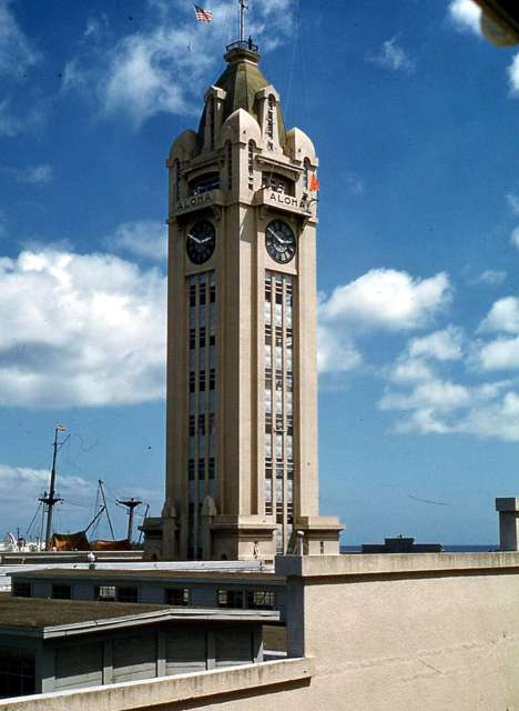 Aloha Tower, 1959
