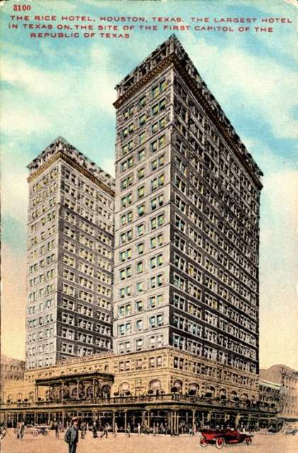 The Rice (Rice Hotel), 1910s