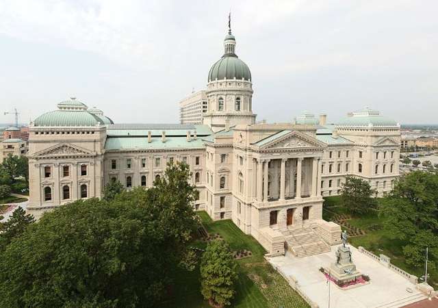 Indiana Statehouse, 2008