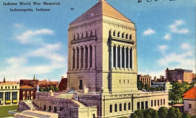 Indiana World War Memorial, 1930s to 1940s