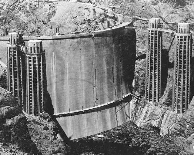 Hoover Dam, May 1935