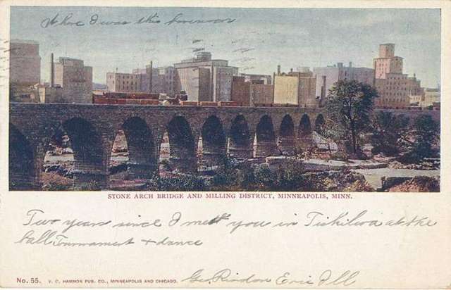 Stone Arch Bridge, about 1906