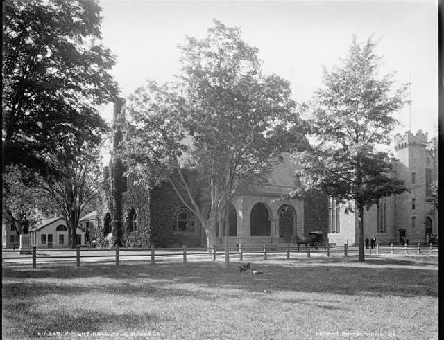 Dwight Hall, About 1903