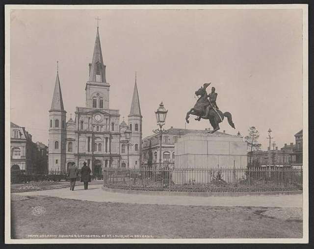 St. Louis Cathedral, about 1900