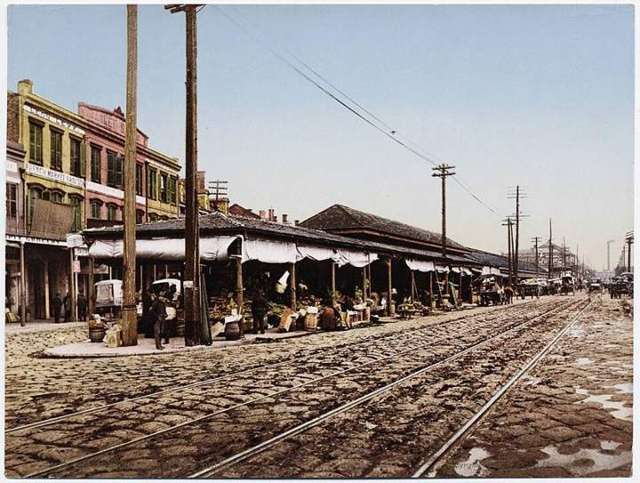 French Market, about 1900