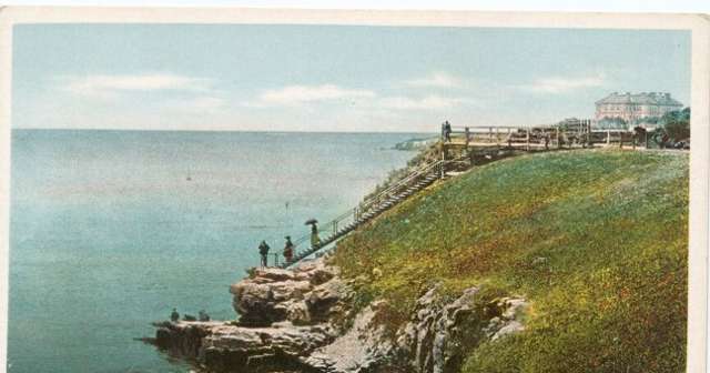 Cliff Walk, About 1900
