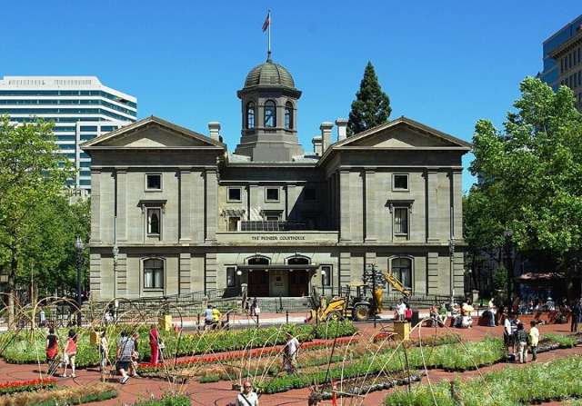 Pioneer Courthouse, 2008
