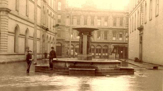 Skidmore Fountain, 1890