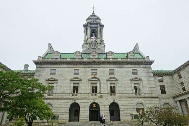 Portland City Hall today