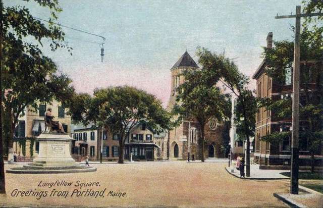 Longfellow Monument, 1906