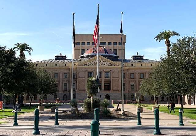 Arizona State Capitol today