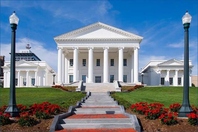 Virginia State Capitol today