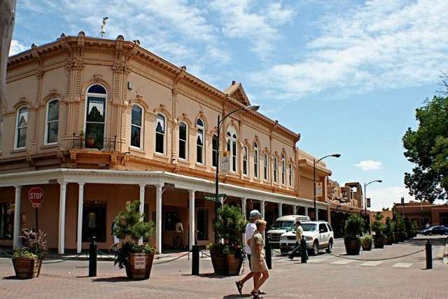 Santa Fe Plaza today