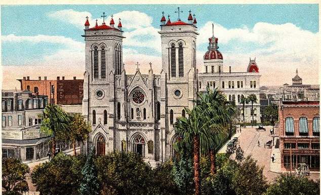 San Fernando Cathedral, About 1910