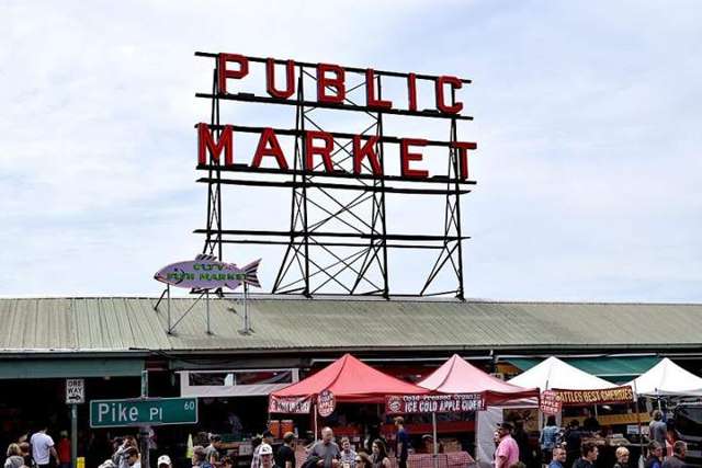 Pike Place Market, 2017