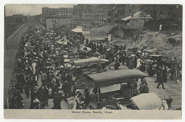 Pike Place Market, about 1907