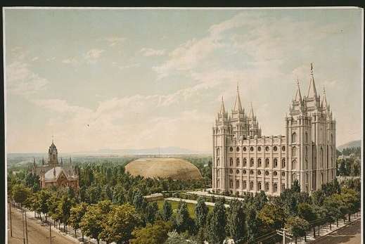 Salt Lake Temple, 1899