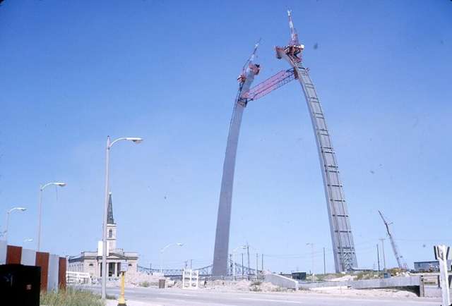 Gateway Arch, September 1965