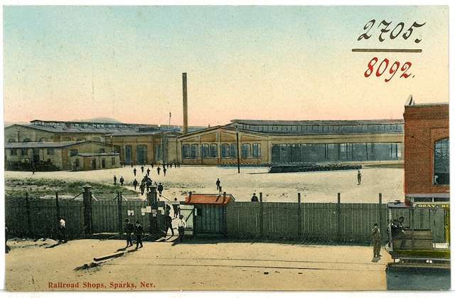 Railroad Shops, 1906