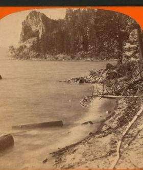 Cave Rock, 1870