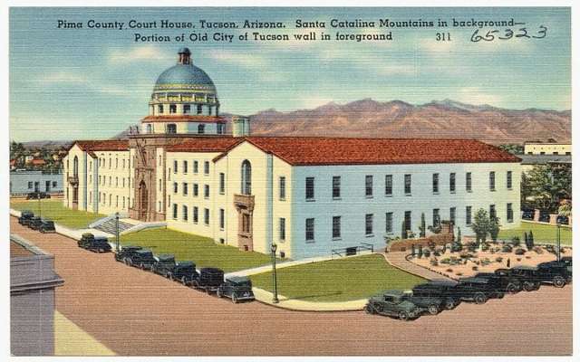 Pima County Courthouse, 1930s to 1940s
